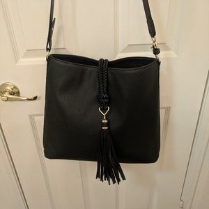 Stella and Dot black crossbody